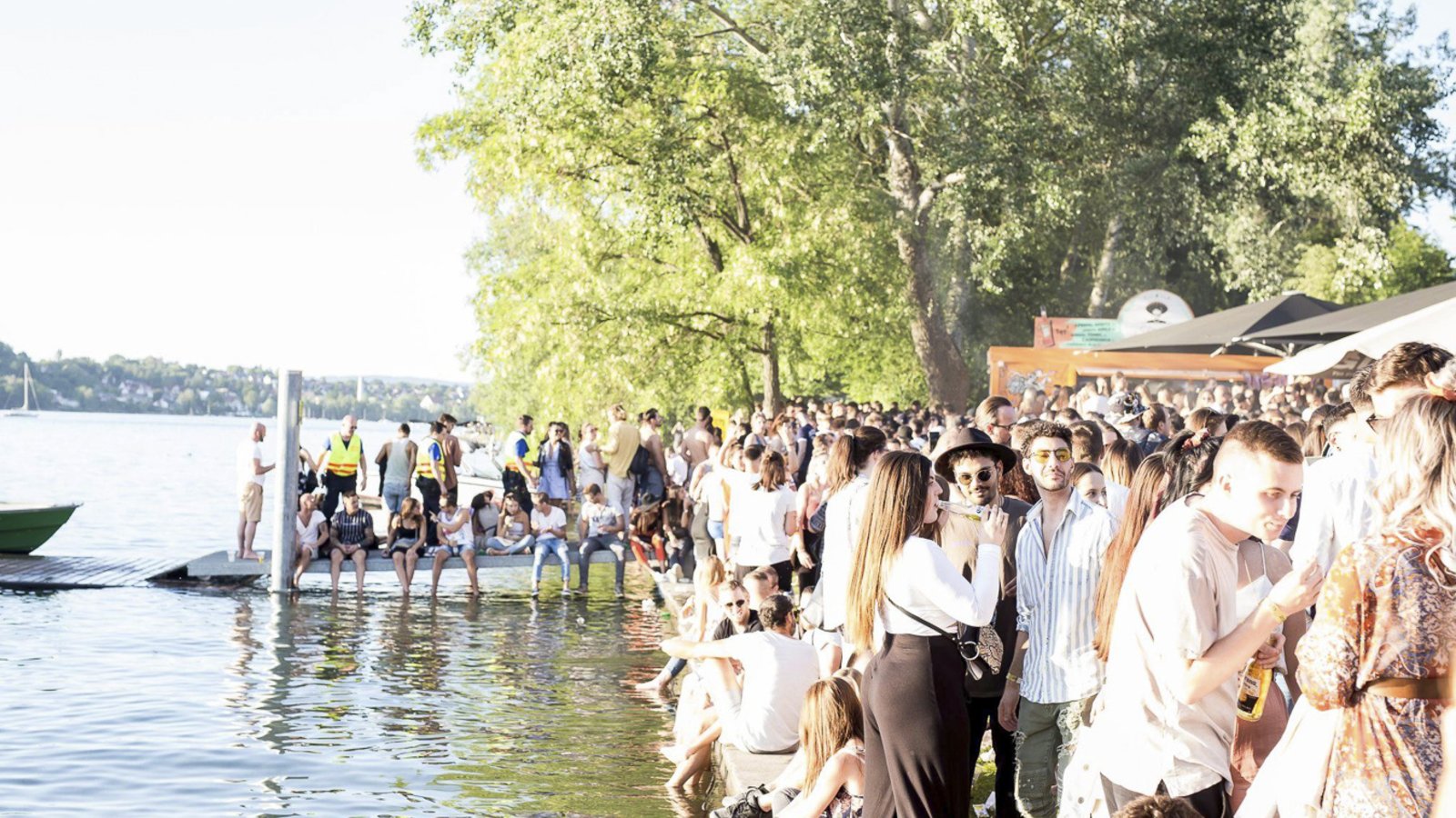 2B Events Party, Tanz am See, Seeufer