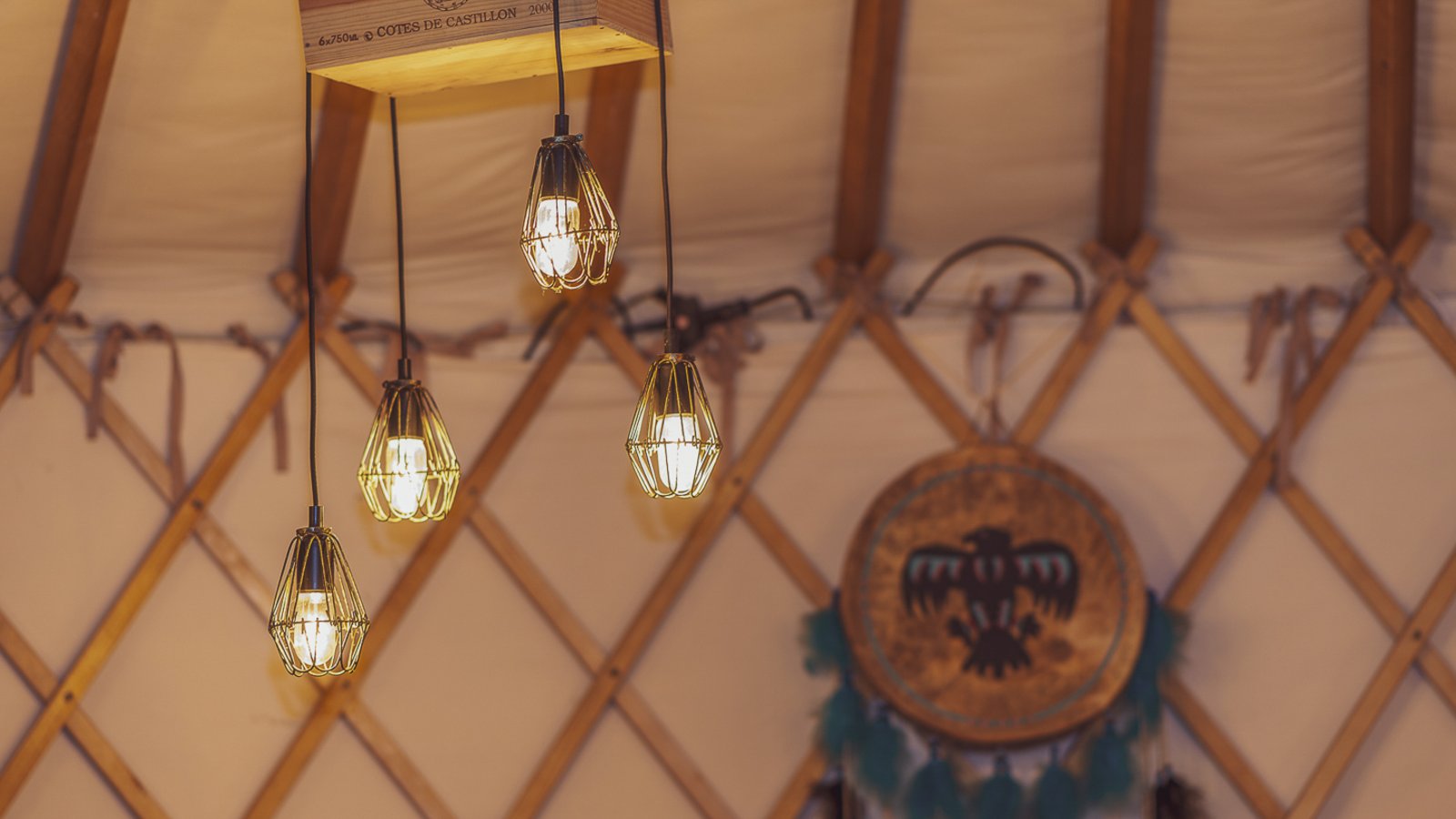 Eventkonzept Morada Licht