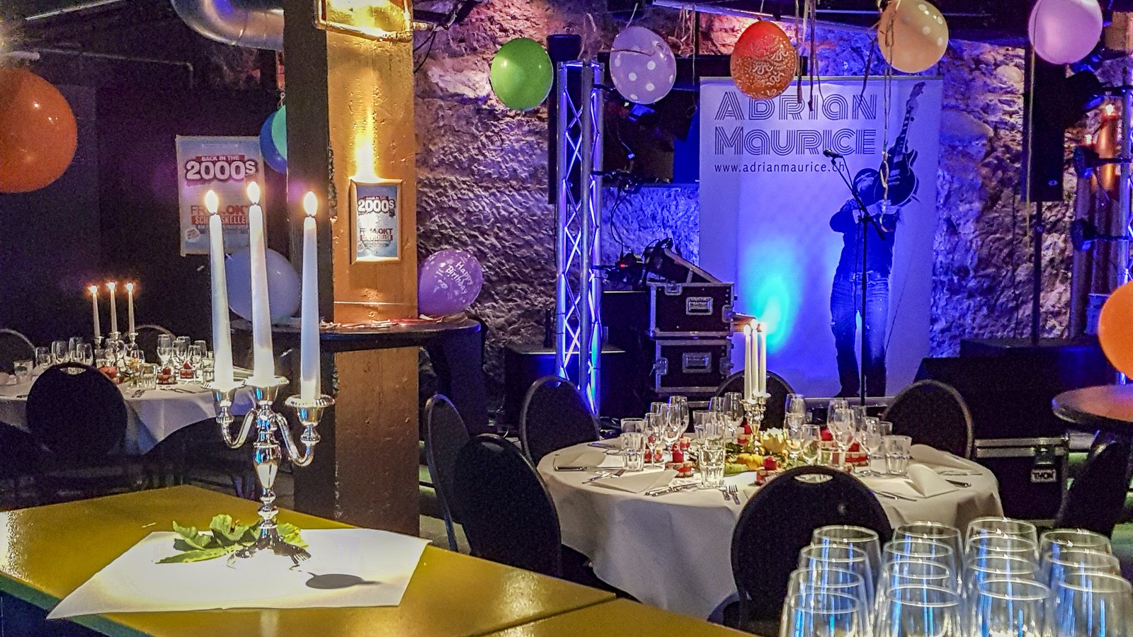 2B Events, Schlosskeller, Anlass, Gala