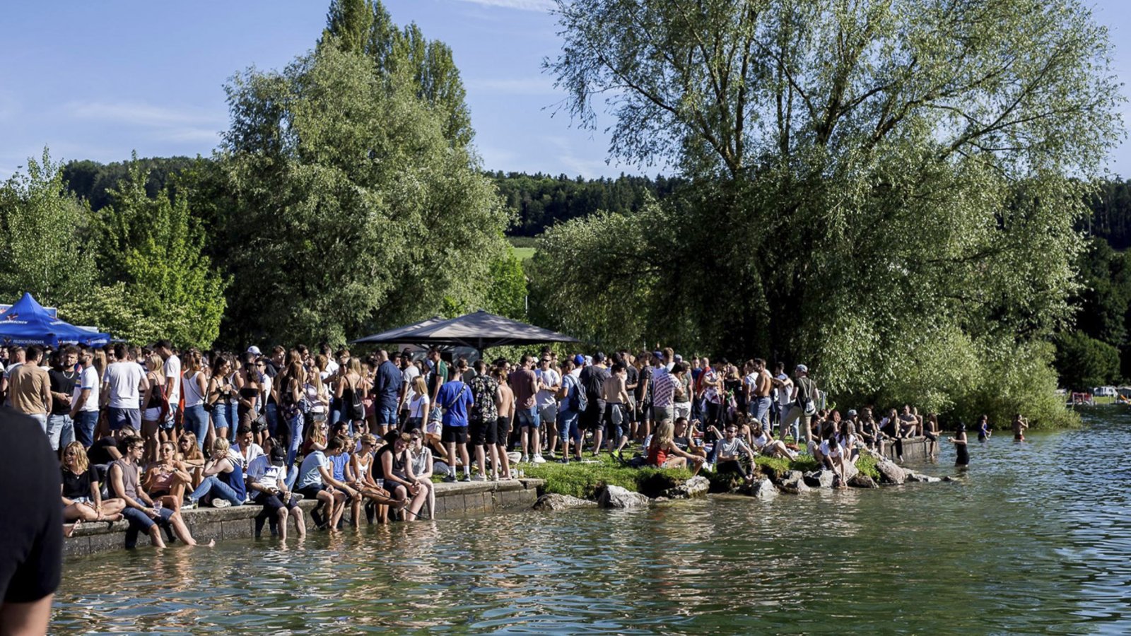 2B Events Party, Tanz am See, Seeufer